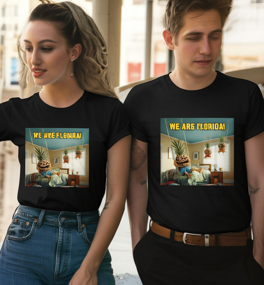 "WE ARE FLORIDA " Swinging Pineapples Collector's Tee