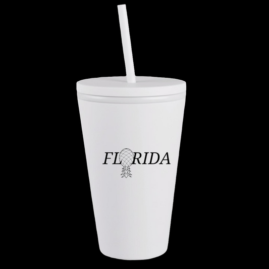 FLORIDA LIFESTYLER PLASTIC TUMBLER