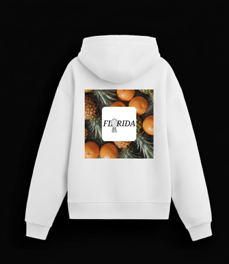 FLORIDA LIFESTYLER ORANGES AND PINEAPPLES HOODIE