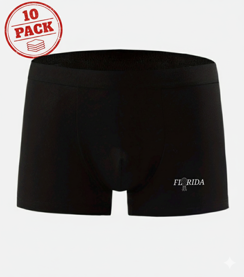 FLORIDA LIFESTYLER BOXER BRIEFS ( 10 pack )